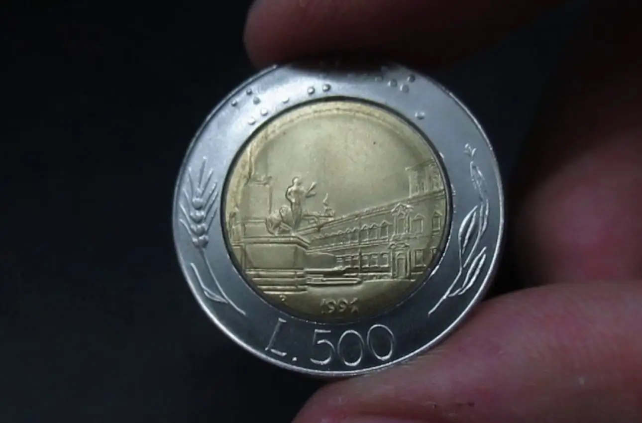 Scopri il valore attuale delle 500 lire bimetalliche se le hai ancora nel cassetto