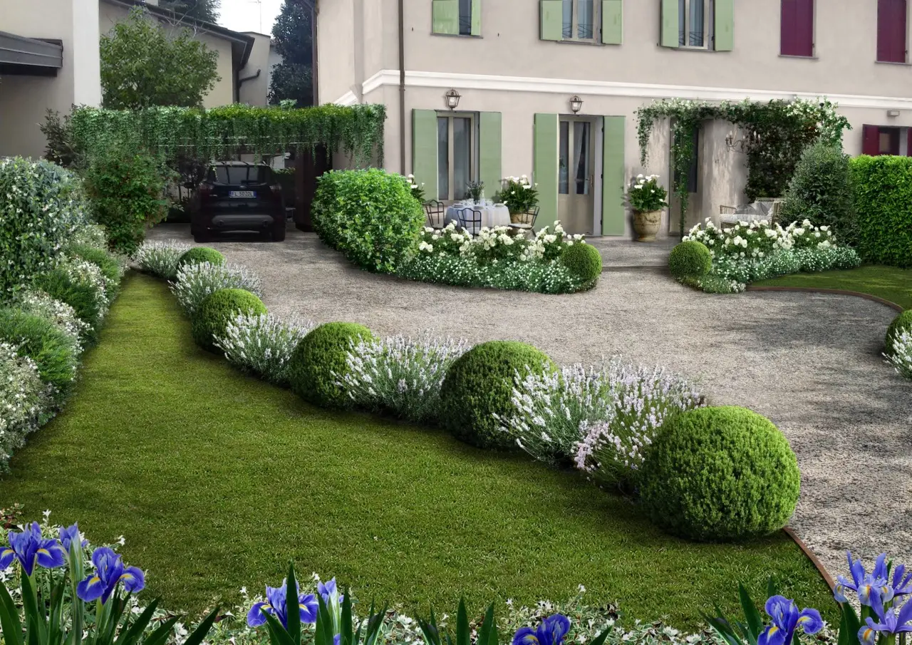 Una villa da sogno: ecco il giardino all’italiana che sembra il paradiso in terra